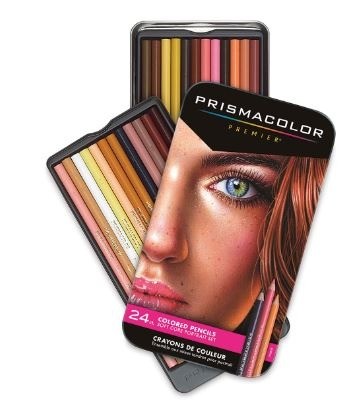 Prismacolor portrait 24 kleurpotloden2