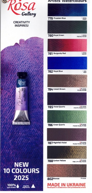 Rosa 10 new colours 2025