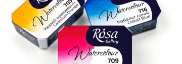 Rosa watercolour pans