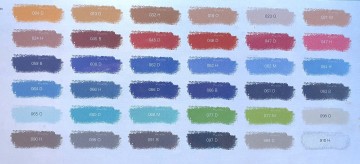 Schmincke 36 halve pastels