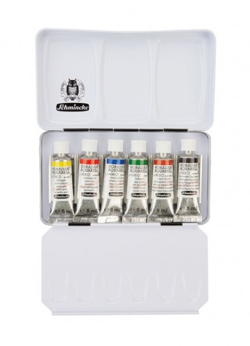 Schmincke horadam aquarel 6 tubes5