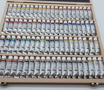 Schmincke horadam kist 80 tubes 5