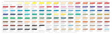 Sennelier oliepastel kleurenkaart 2 0