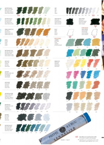 Sennelier softpastel kleurenkaart 4