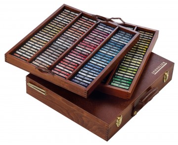 Sennelier softpastels hele pastels in kist 250 stuks c