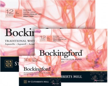 Stcuthberts mill bockingford hot pressed diverse maten 0