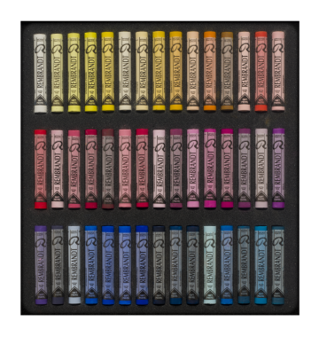 Talens rembrandt pastels 90 portret 2