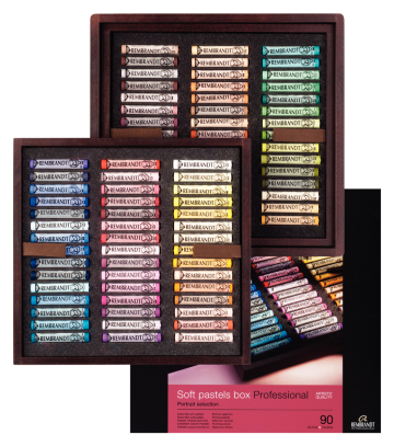 Talens rembrandt pastels portret 90