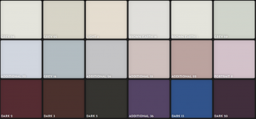 Unison pastel emma colbert light and shade 36 kleurenkaart 1