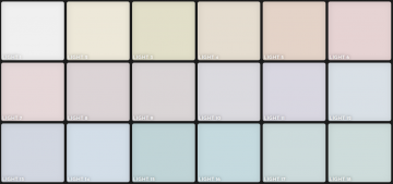 Unison pastel light colours 18