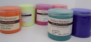 Wallace and seymour acrylverf plastic pot 250 ml