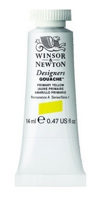 Winsor  newton designers gouache set van 4 tubes 14 ml 1