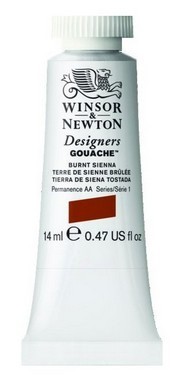 Winsor  newton designers gouache set van 4 tubes 14 ml 3