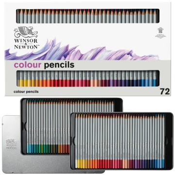 Winsor newton kleurpotloden  72 studio collection 72pc colour pencil set dhi 884955097137 v2