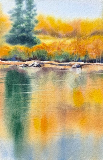 Yana autumnnorwaypainting