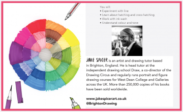 You will be able to draw ink