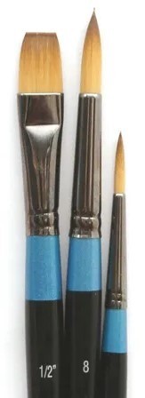 Raphaël® | THE ESSENTIALS aquarelpenselen - 5-penselenmat Sketching