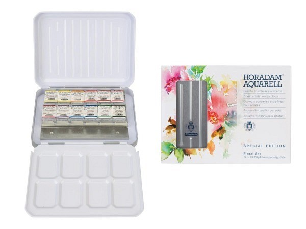 SCHMINCKE HORADAM AQUAREL SET TRAVEL 12X 1/2 NAP | Van Beek Art Supplies