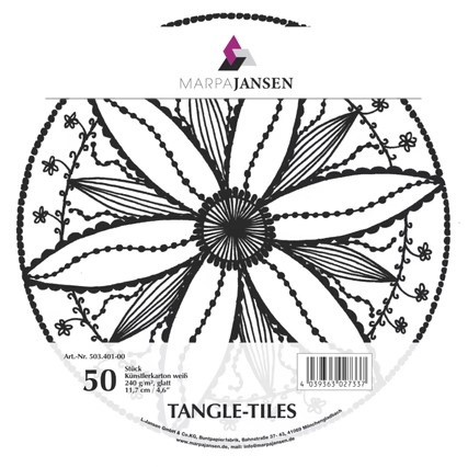MarpaJansen Gekleurd tekenpapier zwart/wit, DIN A4, 100 vellen, 130 g/m², Blue Angel gecertificeerd