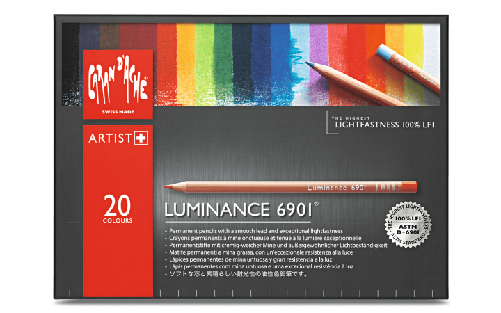 U LUMINANCE 6901 油性色鉛筆 48色(Caran d Ache Luminance 20 U LUMINANCE 6901 油性色鉛筆 48色(Caran d Ache Luminance 20