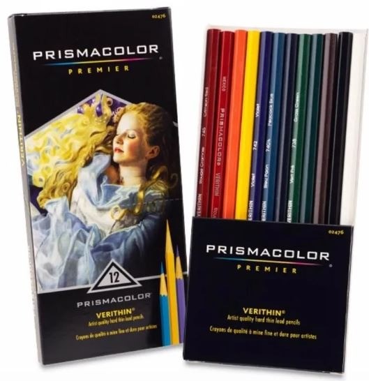 Prismacolor Verithin 12 kleurpotloden - Prismacolor - teken- en schildermaterialen