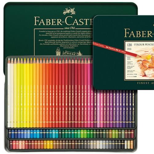 Blauw Arena Uitstekend Faber Castell Polychromos 120 kleurpotloden in blik - kleurpotloden -  kunstenaarsmaterialen