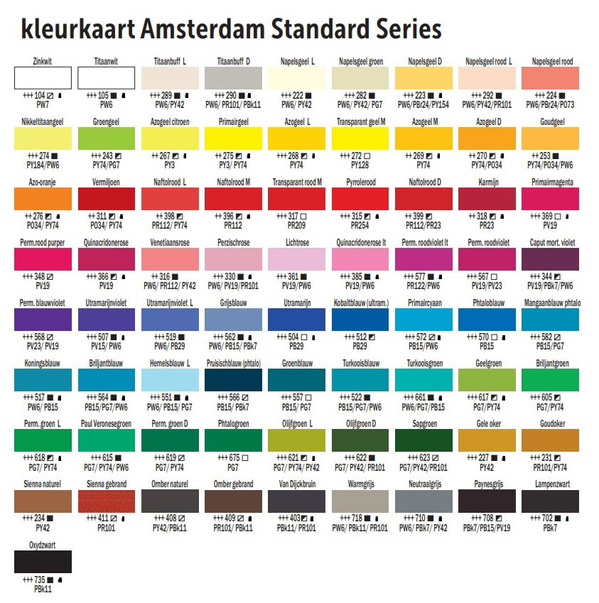 Wie ideologie Zeggen Talens Amsterdam acrylverf 20 ml reflex (neon) kleuren - Talens - teken- en  schildermaterialen
